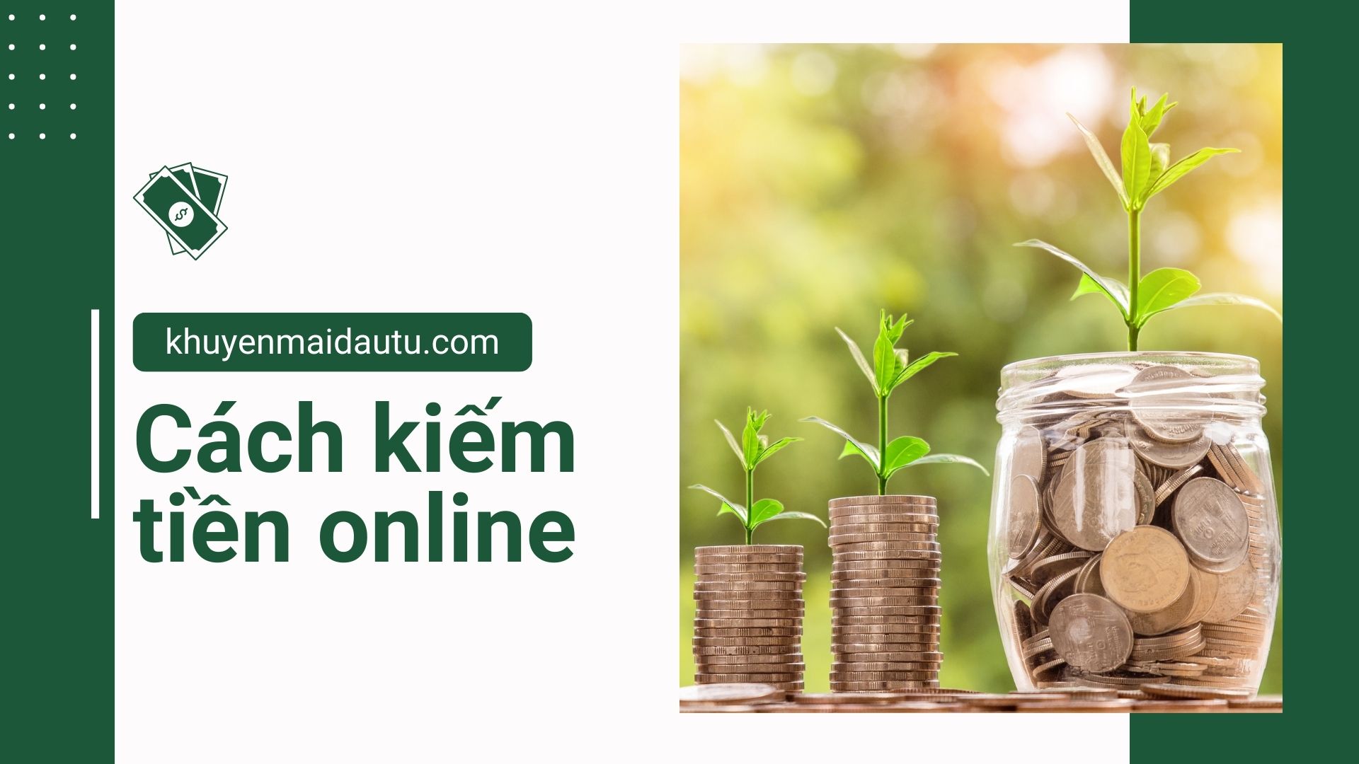 cách kiếm tiền online tại nhà