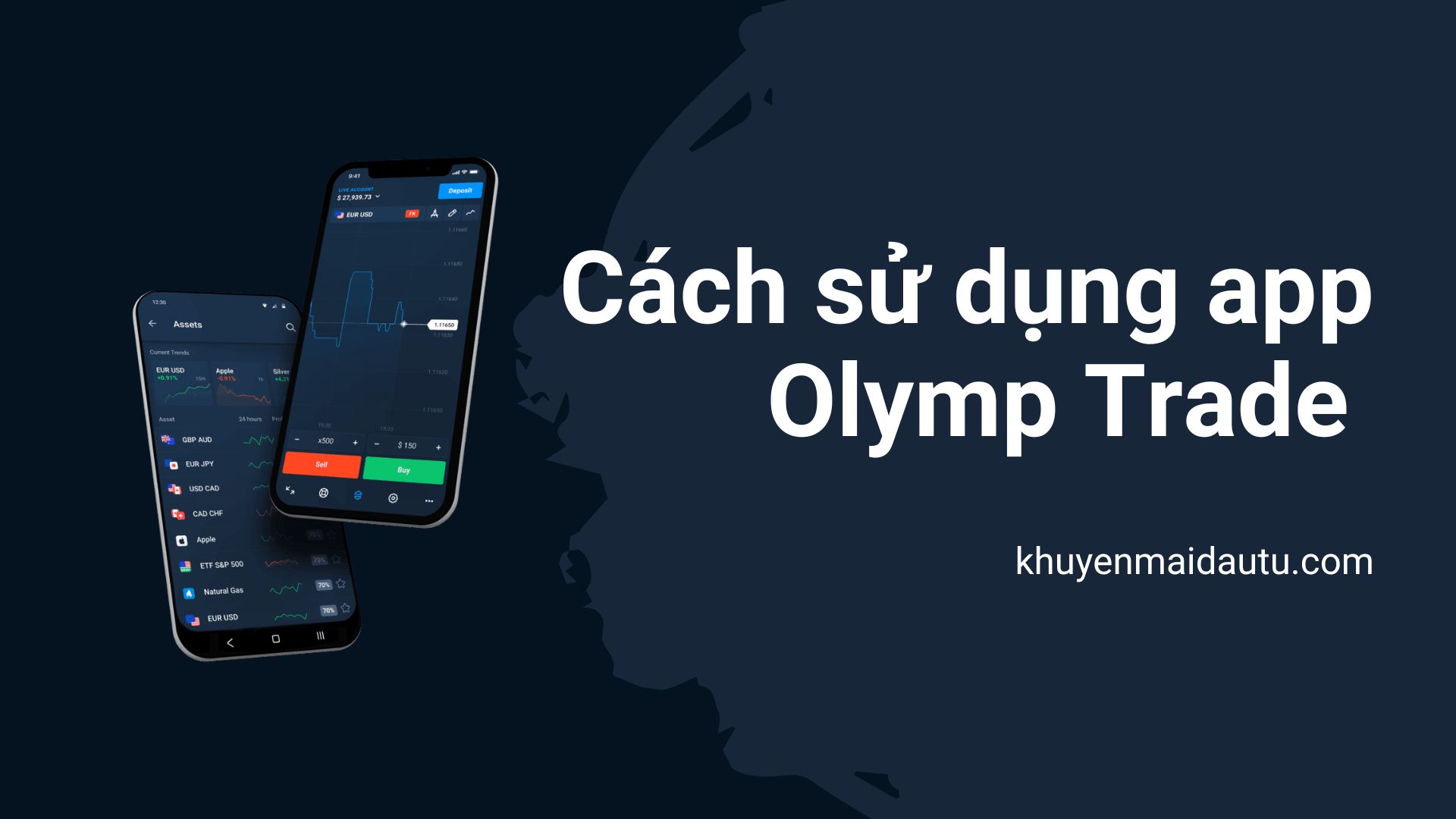 Cách sử dụng ứng dụng Olymp Trade